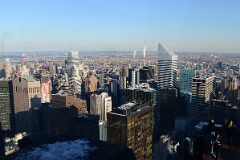 New York City Top Of The Rock 08A Northeast Buildings, Sony Building, Bloomberg Tower, Citigroup Center.jpg